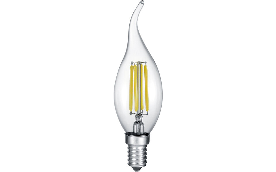 HLW LED Trion Kirza E14 Dimmable LED Bulb - Filament Candle Bulb Warm White 2700K