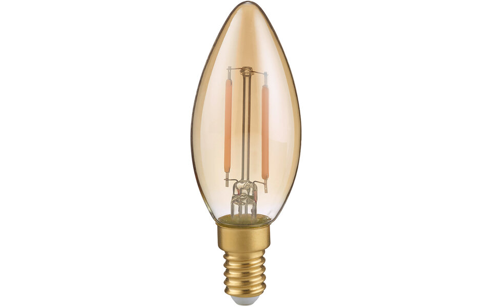 HLW LED Trion Kamino LED Lamp E14 Filament - Amber Glass Fixture - 2W Warm White HLW LED Trion Kamino LED Lamp E14 Filament - Amber Glass Fixture - 2W Warm White