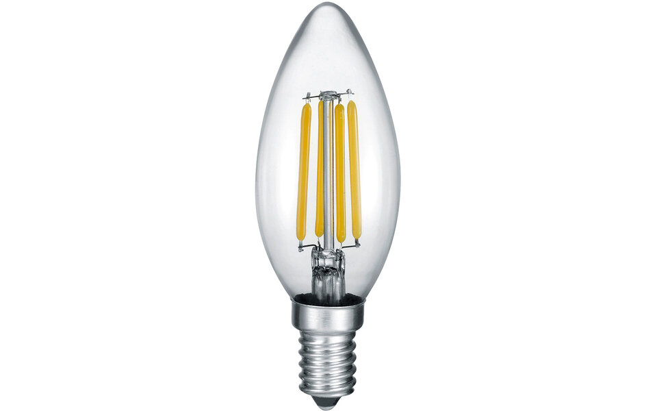 HLW LED E14 LED Lamp Filament - Set van 3 Stuks Warm Wit Licht - 2700K