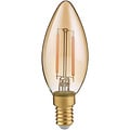 Stijlvolle LED Lamp E14 Filament - Amber Warm Wit Licht - 2W