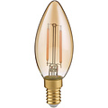 Stylish LED Lamp E14 Filament - Amber Warm White Light - 2W Stylish LED Lamp E14 Filament - Amber Warm White Light - 2W