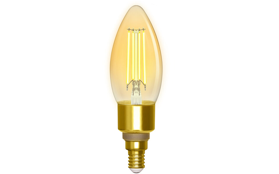 HLW LED Aigi Delano LED Lamp - Filament E14 - Smart Amber Color 4.5W HLW LED Aigi Delano LED Lamp - Filament E14 - Smart Amber Color 4.5W