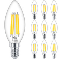 Philips LED Bulb E14 Dimmable - Warm White 10-Pack Philips LED Bulb E14 Dimmable - Warm White 10-Pack