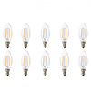 LED Lamp 10 Pack - E14 Filament Kaarslamp 2W LED Lamp 10 Pack - E14 Filament Kaarslamp 2W