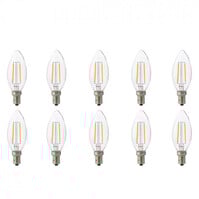 LED Lamp 10 Pack - E14 Filament Kaarslamp 2W
