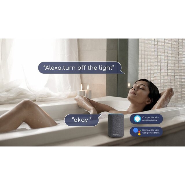 HLW LED Aigi Kiyona - Smart E14 LED Bulb - C37 - 7W - RGB & Adjustable Color