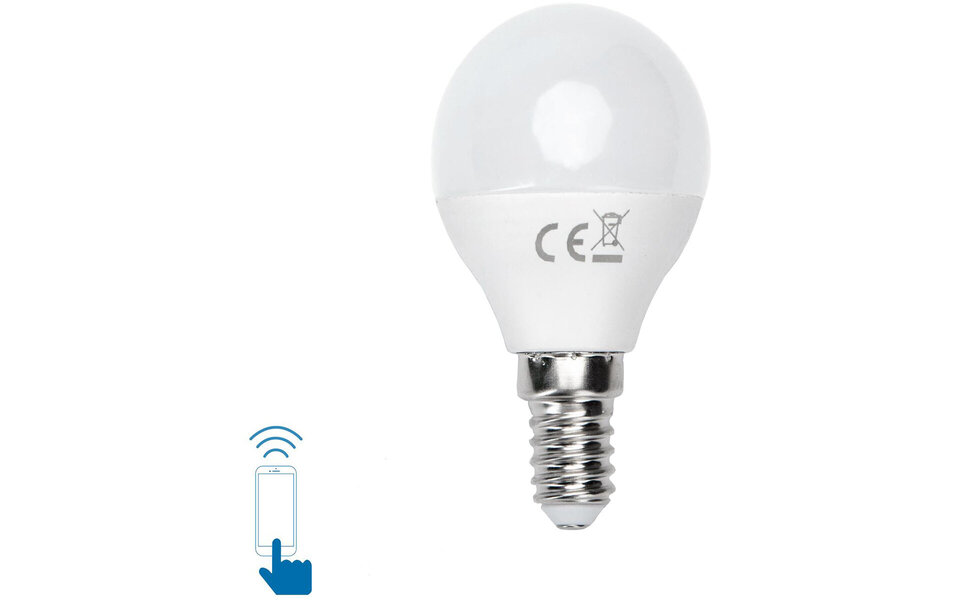 HLW LED Aigi Kiyona LED Lamp - 7W E14 G4 - Slimme RGB Wifi Lamp met Aanpasbare Kleur