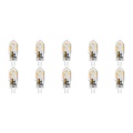 10 Pack Dimbare G4 LED Lamp - 2W Warm Wit 3000K - Vervangt 20W 10 Pack Dimbare G4 LED Lamp - 2W Warm Wit 3000K - Vervangt 20W