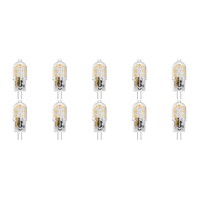 10x Dimbare G4 LED Lamp - Warm Wit 3000K