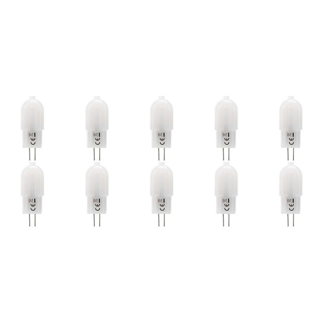 Dimbare G4 LED Lamp 10 Pack - Warm Wit 3000K Lichtbronnen