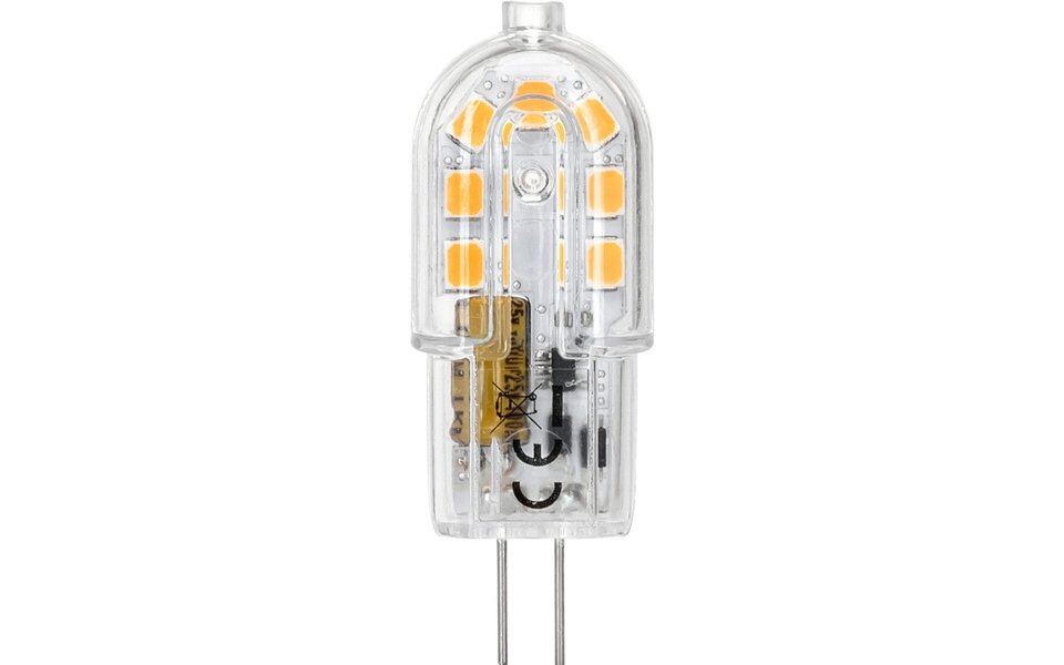 Velvalux LED Bulb - Velvalux - G4 Fitting - Dimmable - 2W - Bright/Cool White 6000K - Transp Velvalux LED Bulb - Velvalux - G4 Fitting - Dimmable - 2W - Bright/Cool White 6000K - Transp