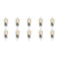 Dimbare G4 LED Lamp - 10 Pack - Koud Wit 6000K Dimbare G4 LED Lamp - 10 Pack - Koud Wit 6000K
