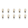 Dimbare G4 LED Lamp - 10 Pack - Koud Wit 6000K Lichtbronnen