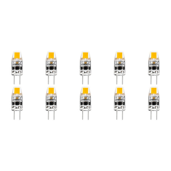 Velvalux 10 Pack Dimbare G4 LED Lampen - Velvalux - Warm Wit 3000K - 2W
