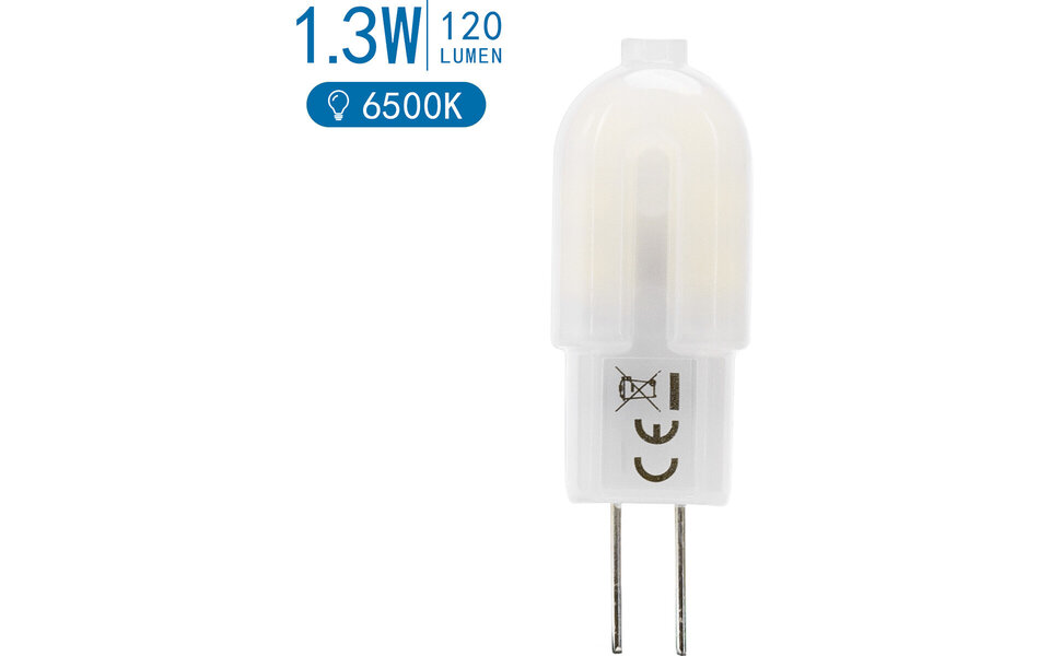 HLW LED Aigi LED Lamp - G4 Fitting - 1.3W Helder Daglicht Wit 6500K
