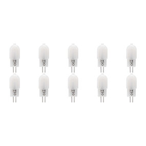 10 Pack Dimbare G4 LED Lampen - Koud Wit 6000K 10 Pack Dimbare G4 LED Lampen - Koud Wit 6000K