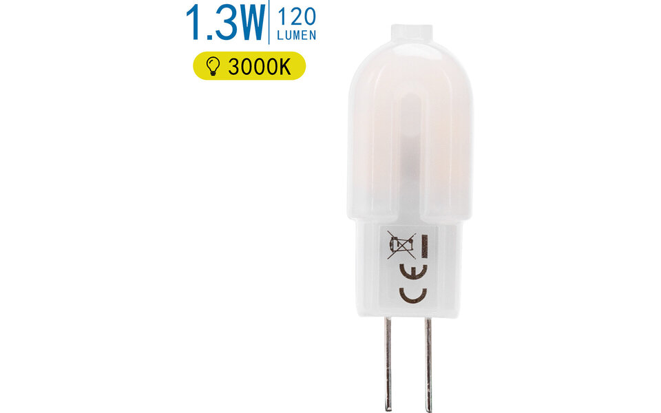 HLW LED Aigi G4 LED Lamp – 1.3W Warm Wit 3000K, Vervangt 12W Perfect