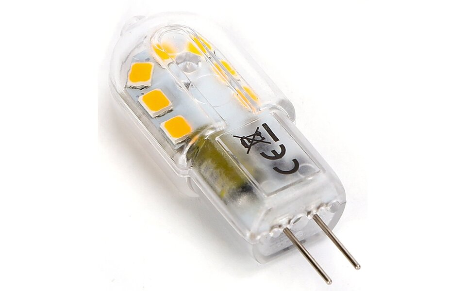 HLW LED Aigi LED Bulb - G4 Fitting - 2W Bright/Cool White 6500K | Replaces 20W HLW LED Aigi LED Bulb - G4 Fitting - 2W Bright/Cool White 6500K | Replaces 20W