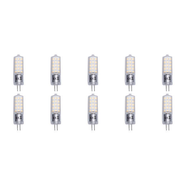 Aigi LED Lamp G4 - Daglicht Wit 10 Pack Lichtbronnen