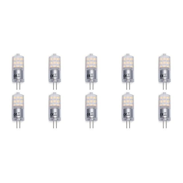 10x LED G4 Lamp - Daglicht Wit 6500K - Aigi Lichtbronnen 10x LED G4 Lamp - Daglicht Wit 6500K - Aigi Lichtbronnen