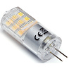 Set van 10 compacte LED G4 lampen 3W met daglicht wit 6500K en 260 lumen