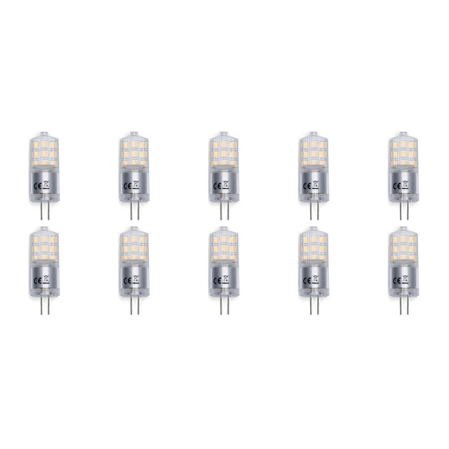 LED Lamp 10 Pack G4 - Warm Wit 3000K Lichtbronnen