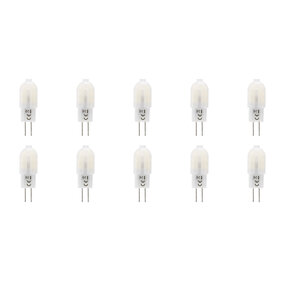 Aigi LED Lamp 10 Pack - G4 Fitting - 6500K Daglicht Wit Aigi LED Lamp 10 Pack - G4 Fitting - 6500K Daglicht Wit