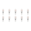 Aigi LED Bulb 10 Pack - G4 Fitting - 1.3W Warm White 3000K Replaces 12W