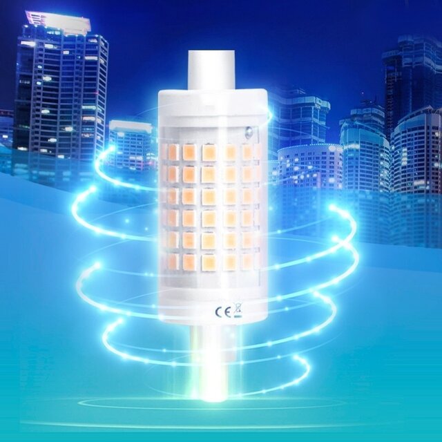 HLW LED LED Lamp 10 Pack - Aigi - R7S Fitting - 7W - Warm Wit 3000K