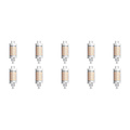 Aigi LED Lamp 10 Pack - R7S Fitting - 7W Helder/Koud Wit 6500K