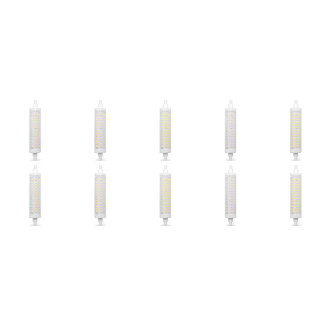 Aigi LED R7S Lamp 10 Pack - Warm Wit 12W Lichtbronnen