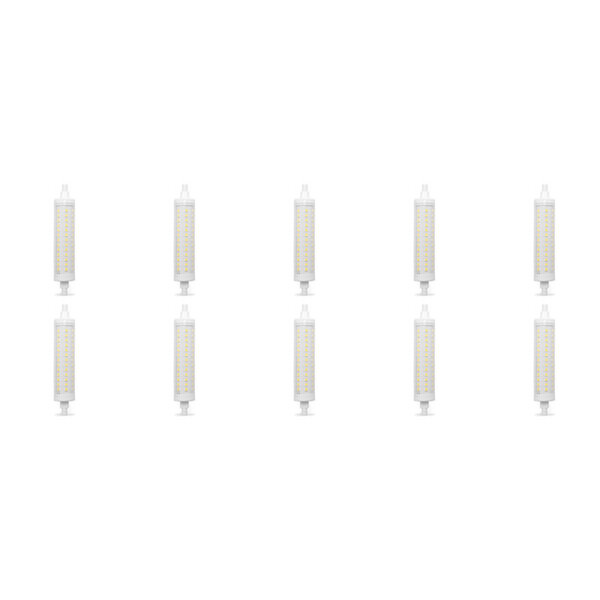 HLW LED Aigi LED Lamp 10 Pack - R7S Fitting 12W - Warm Wit 3000K HLW LED Aigi LED Lamp 10 Pack - R7S Fitting 12W - Warm Wit 3000K