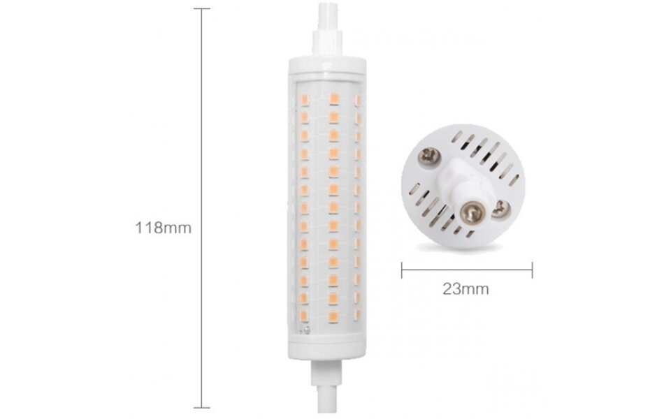 HLW LED Aigi LED Lamp 10 Pack - R7S Fitting 12W - Warm Wit 3000K