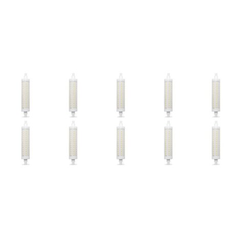 Aigi LED Lamp 10 Pack - R7s Fitting - 12W Helder/Koud Wit 6500K Aigi LED Lamp 10 Pack - R7s Fitting - 12W Helder/Koud Wit 6500K