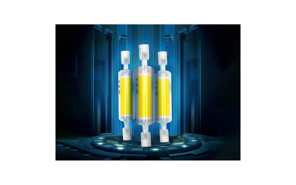 HLW LED Aigi Qolin R7S LED Lamp - 4W Warm White 3000K - Durable Glass HLW LED Aigi Qolin R7S LED Lamp - 4W Warm White 3000K - Durable Glass