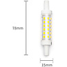HLW LED Aigi Trunka LED Lamp - R7S Fitting - 5W Bright Daylight White 6500K