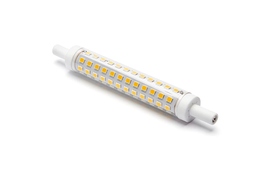 HLW LED LED Lamp Aigi Trunka with R7S Fitting - 9W Warm White Light - Glass