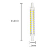 HLW LED Aigi Trunka LED Lamp R7S Fitting - 9W Bright/Cool White 6500K