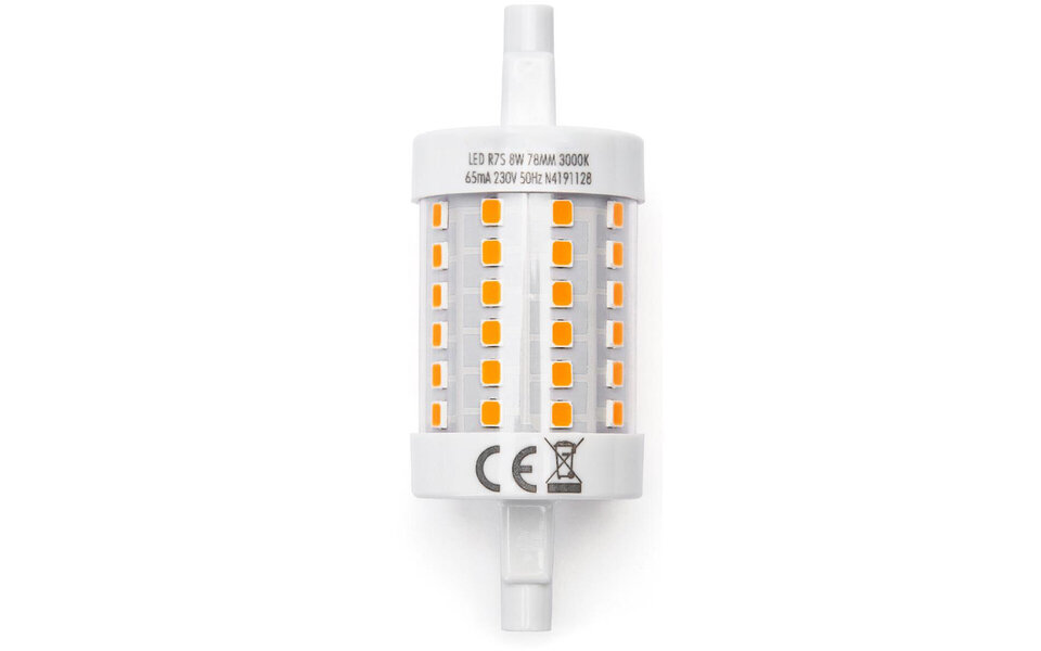 HLW LED Aigi Trunka LED Lamp - R7S Fitting 8W in Warm White 3000K
