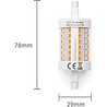 HLW LED Aigi Trunka LED Lamp - R7S Fitting 8W in Warm White 3000K