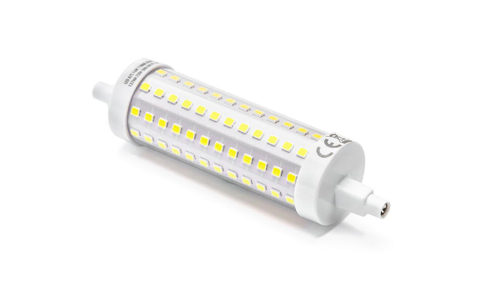 HLW LED Aigi Trunka R7S LED Lamp 16W - Helder/Koud Wit 6500K - Glas
