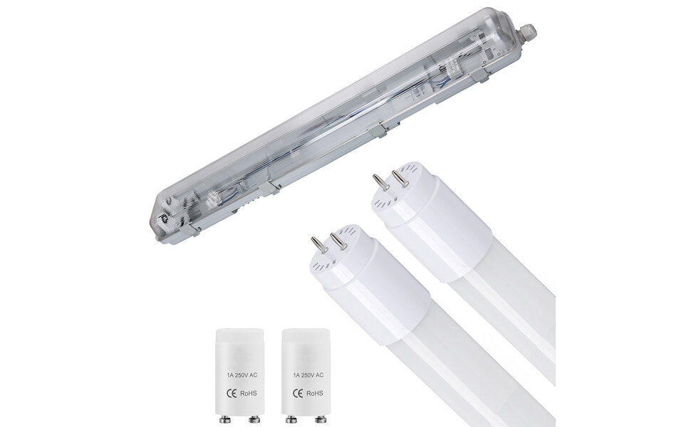 Velvalux LED Fluorescent Fixture - Velvalux Strela 60cm - Waterproof