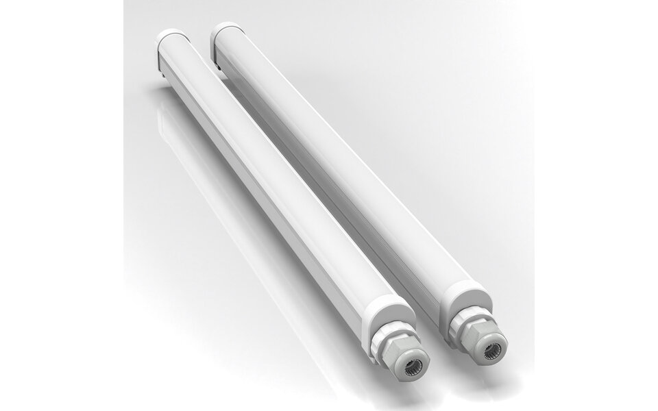 HLW LED LED TL Armatuur Koppelbaar 120cm - Warm Wit 3000K HLW LED LED TL Armatuur Koppelbaar 120cm - Warm Wit 3000K