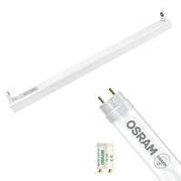 LED Fluorescent Fixture with T8 Tube - Neutral White