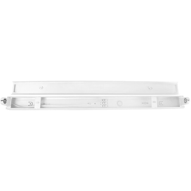 Mat wit LED TL armatuur 60cm met T8 fitting en wit licht tot 10W vermogen