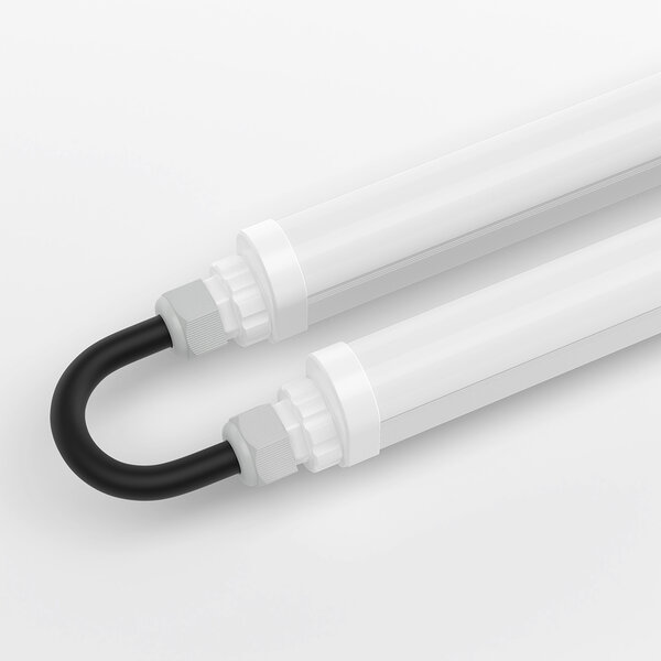 HLW LED Koppelbare LED TL Armatuur 60cm - Warm Wit HLW LED Koppelbare LED TL Armatuur 60cm - Warm Wit