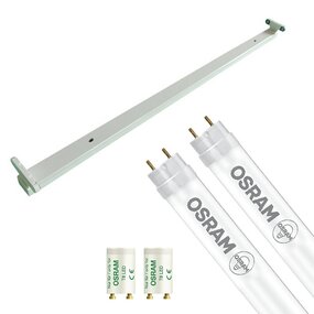 LED TL Armatuur - OSRAM 150cm - Warm Wit 3000K LED TL Armatuur - OSRAM 150cm - Warm Wit 3000K