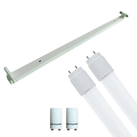 LED TL Armatuur 120cm met T8 Buis - Aigi Dybolo LED TL Armatuur 120cm met T8 Buis - Aigi Dybolo