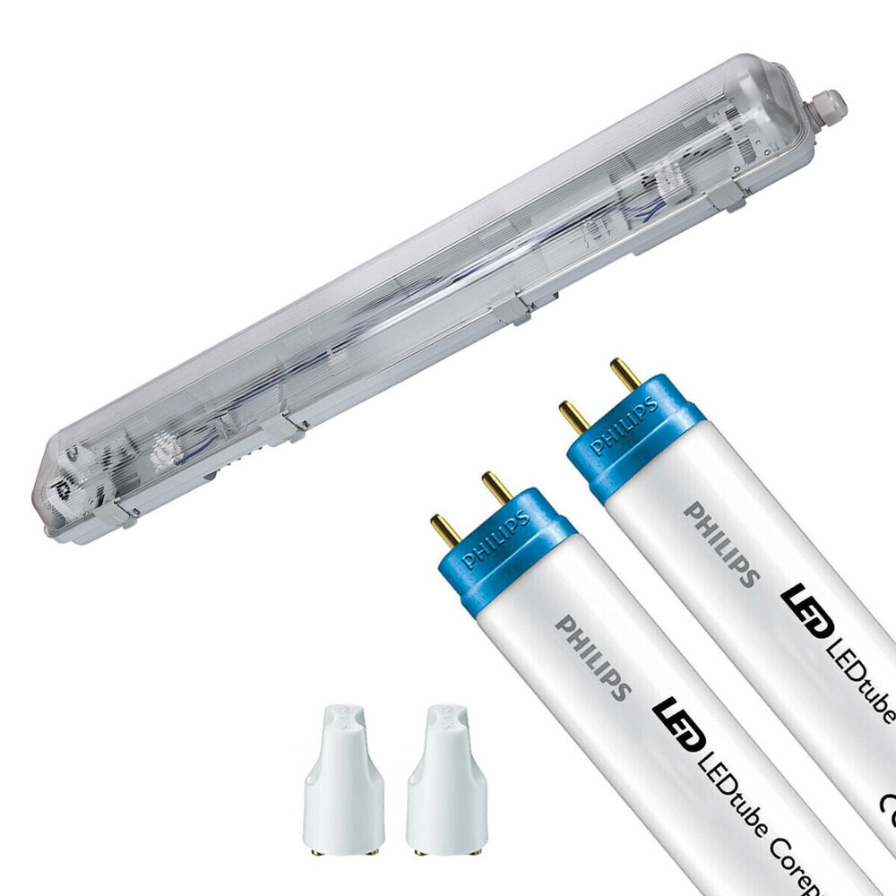Led Fluorescent Rod LED fluorescent fixture 60 cm IP65 – waterproof 16W 1600 lm