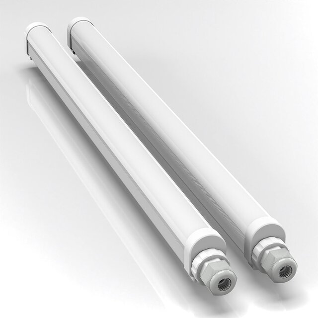 HLW LED LED Fluorescent Fixture 150cm – Connectable and Waterproof